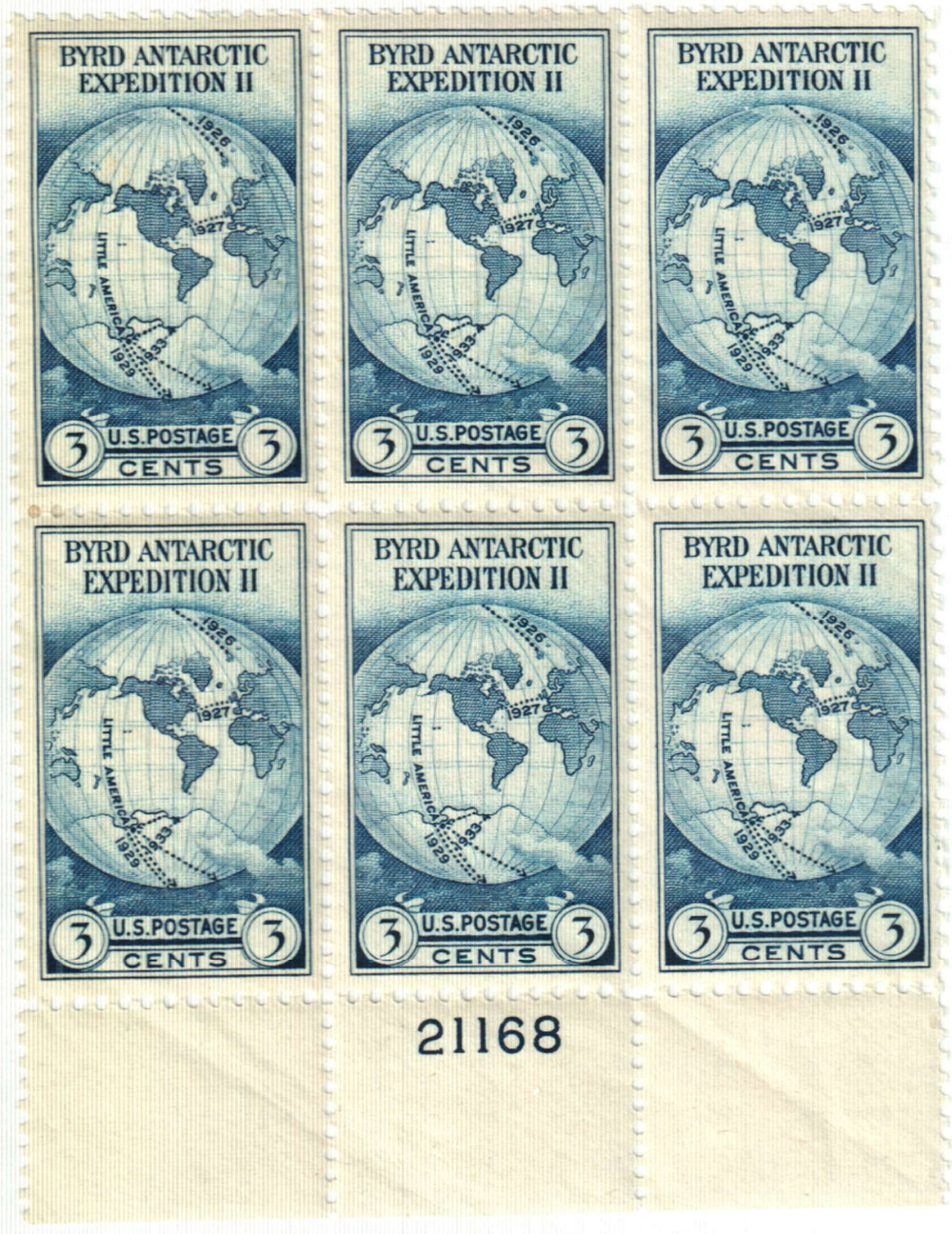 342258 -- Mint Plate Block -- Mint Stamp(s)