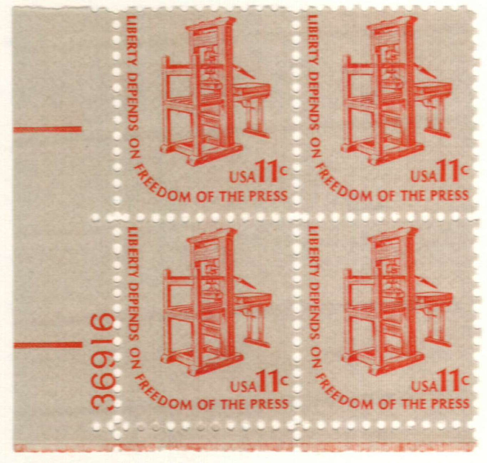 305395 -- Mint Plate Block -- Mint Stamp(s)