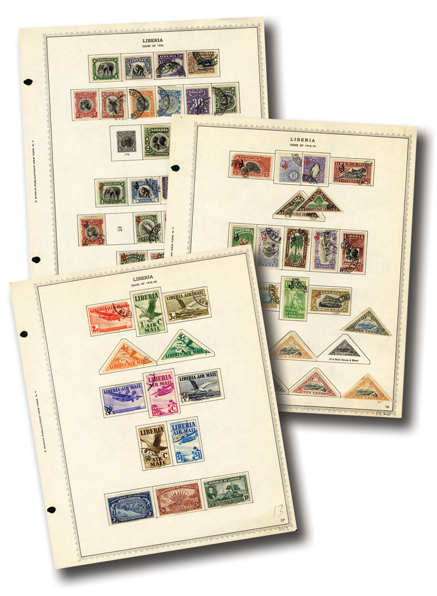 WW557 - 1860-1986 Liberia Collection - Mystic Stamp Company