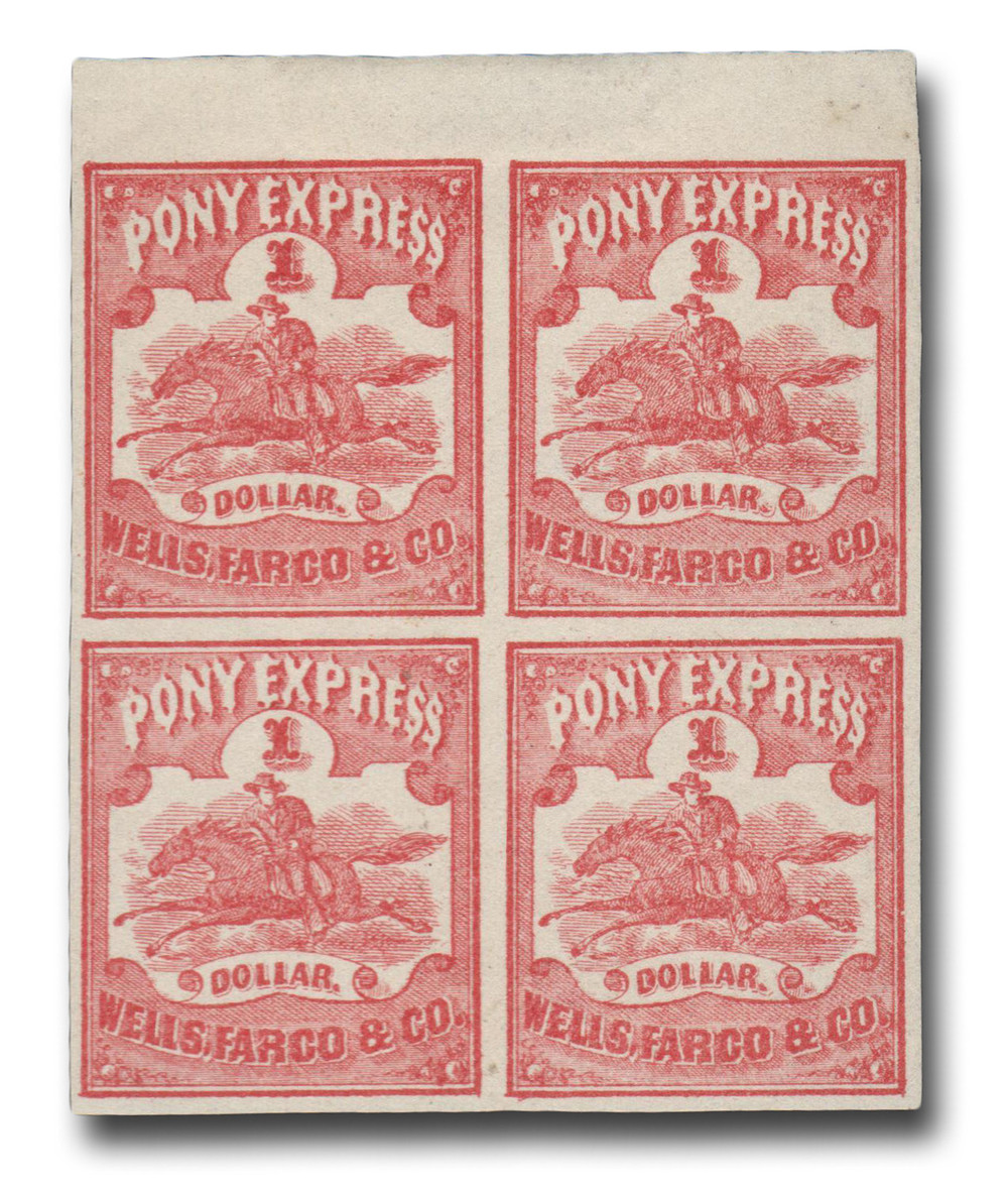 697365 -- Unused Block of 4 -- Unused Stamp(s) -- small flaws