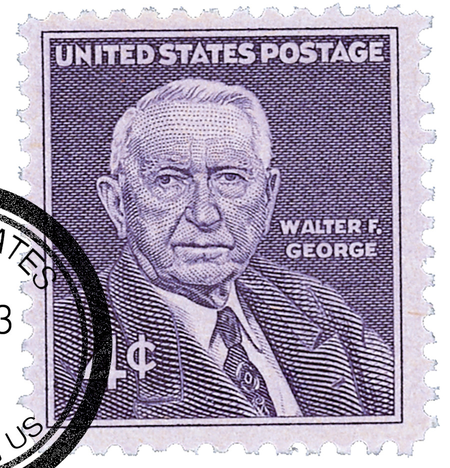1170 - 1960 4c Senator Walter F. George - Mystic Stamp Company