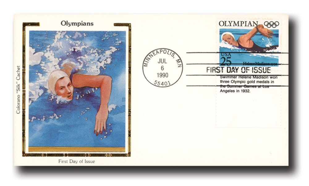 314114 -- Colorano Silk First Day Cover -- First Day Cover