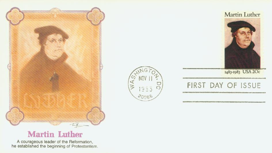 2065 - 1983 20c Martin Luther - Mystic Stamp Company