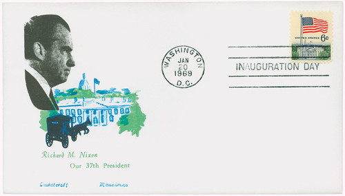 IC 1969 - 1969 Inauguration Cover - President Richard M. Nixon