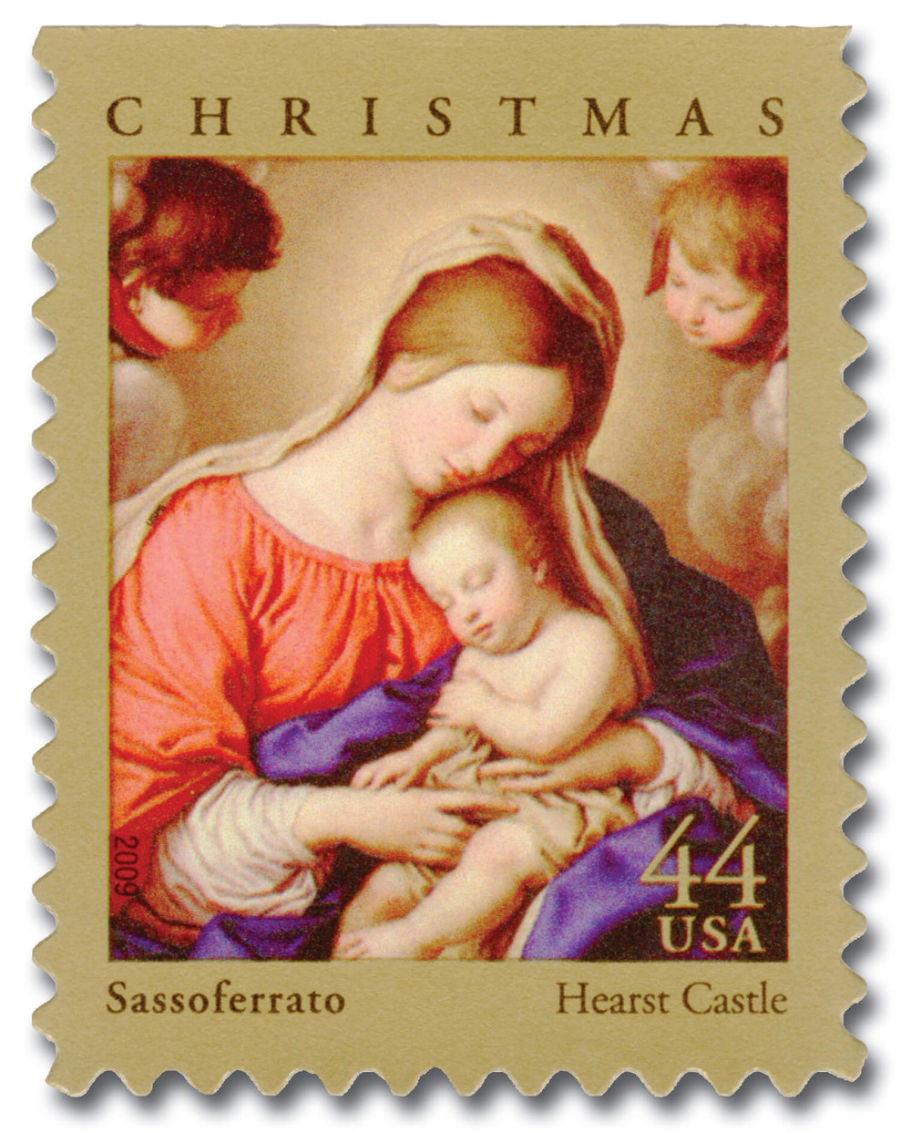 4424 - 2009 44c Madonna & Child - Mystic Stamp Company