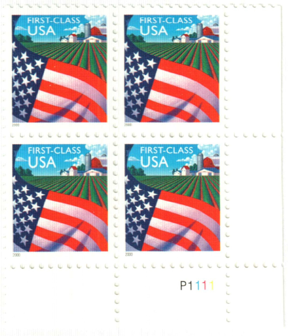 325985 -- Mint Plate Block -- Mint Stamp(s)