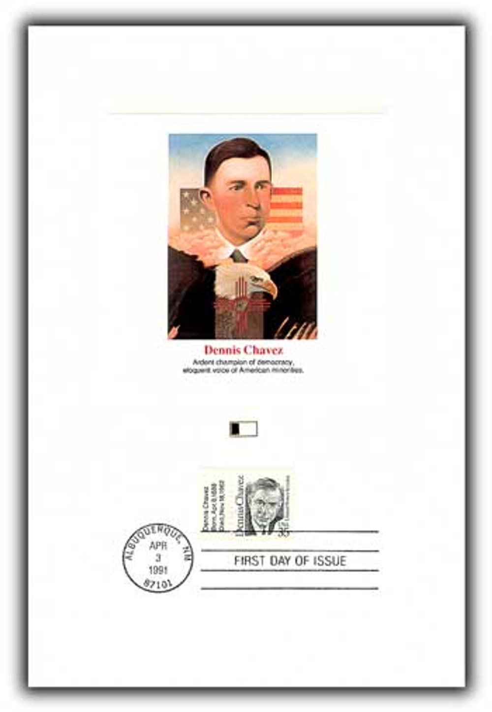 46521 -- First Day Cover Proofcard -- First Day Cover