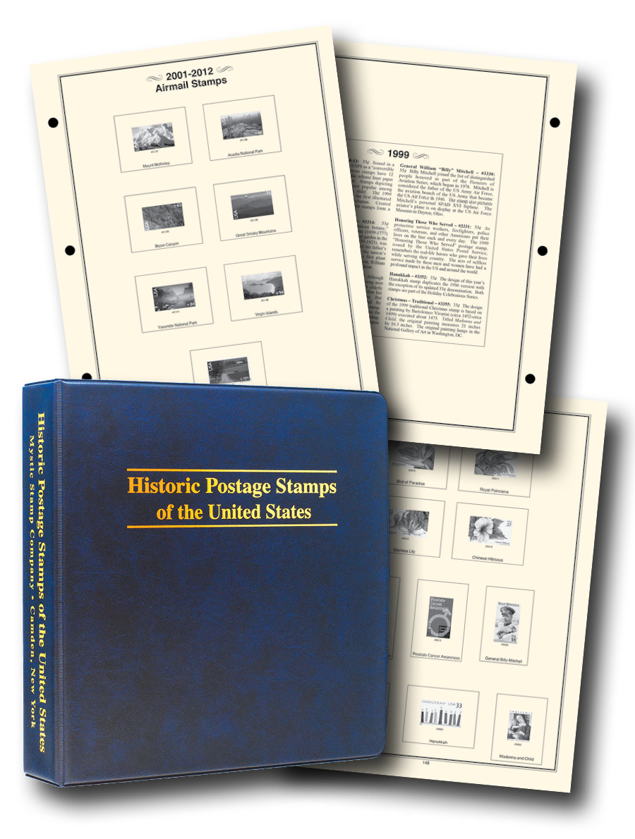 DS502 - 1852-2020 Mystic's Historic Stamps of the United States