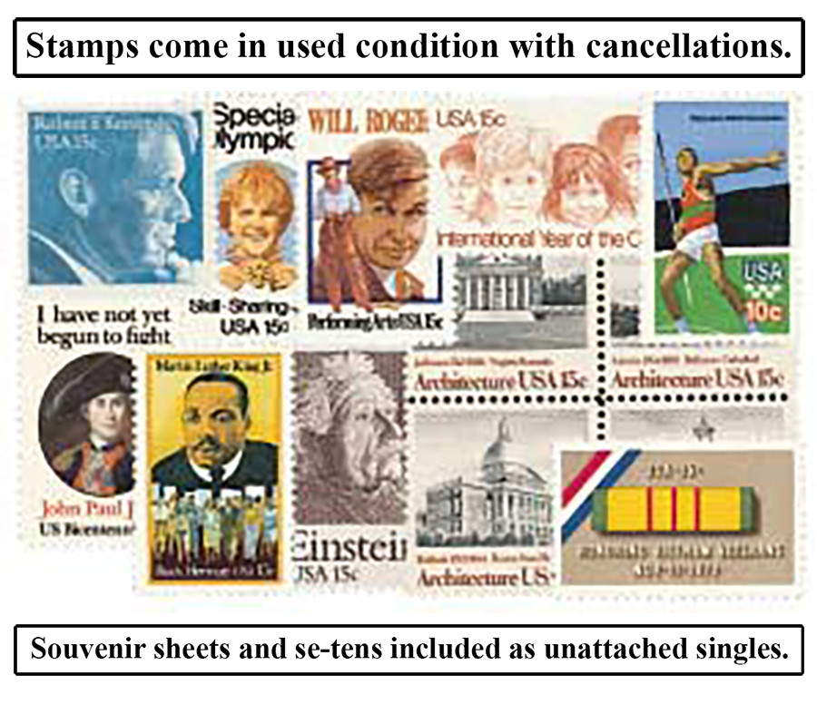 YS1979 - 1979 Commemorative Stamp Year Set - Mystic Stamp Company