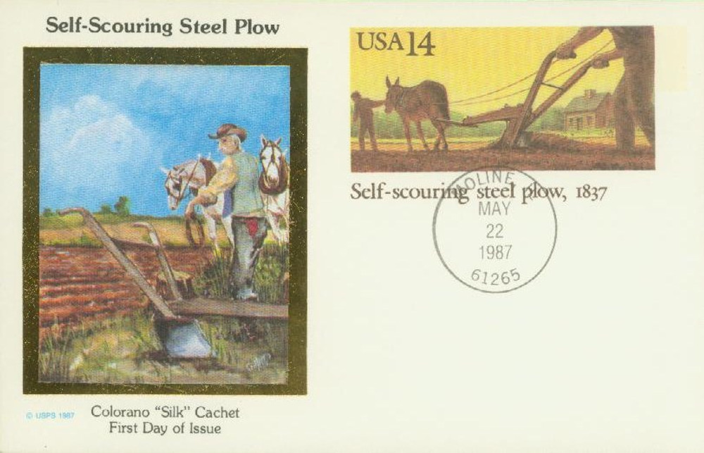 297576 -- Colorano Silk First Day Cover -- First Day Cover