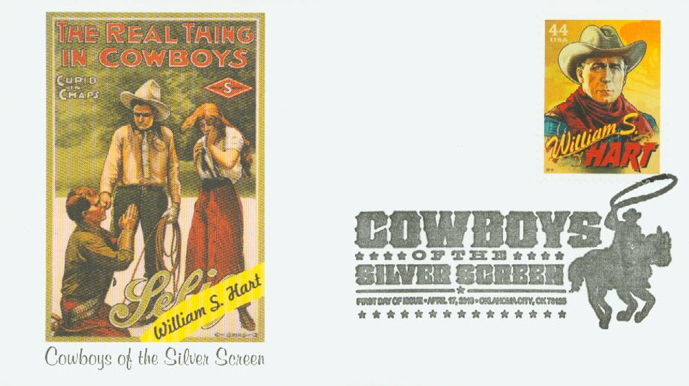 4448 - 2010 44c Cowboys of the Silver Screen - William S