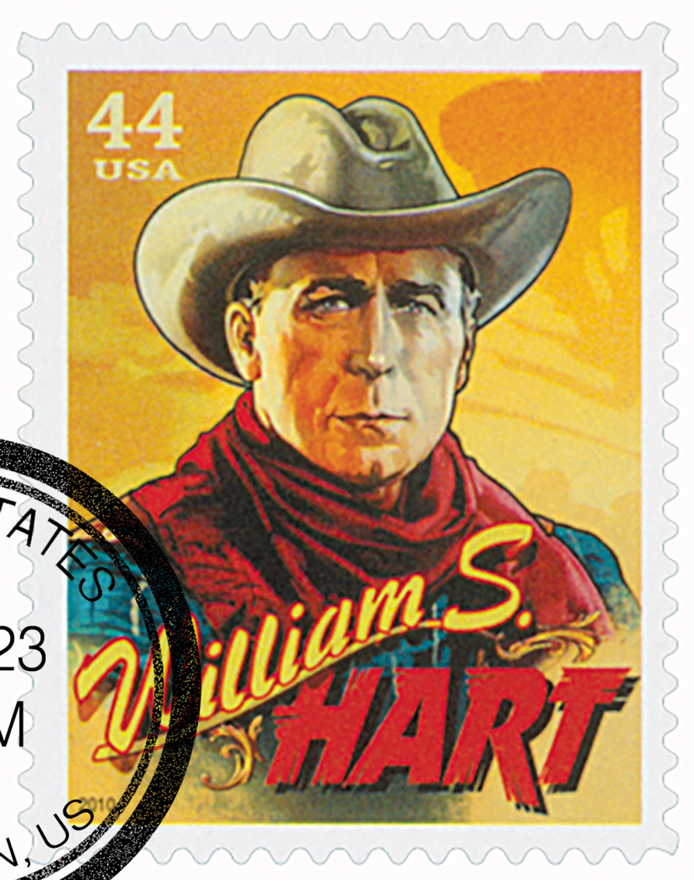 4448 - 2010 44c Cowboys of the Silver Screen - William S