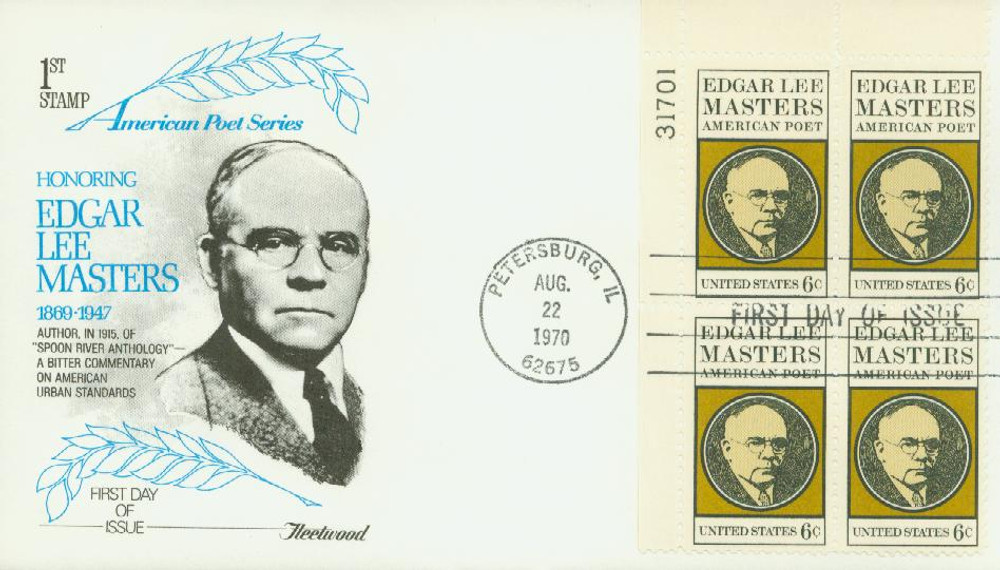 303570 -- Fleetwood First Day Cover (Plate Block) -- First Day Cover