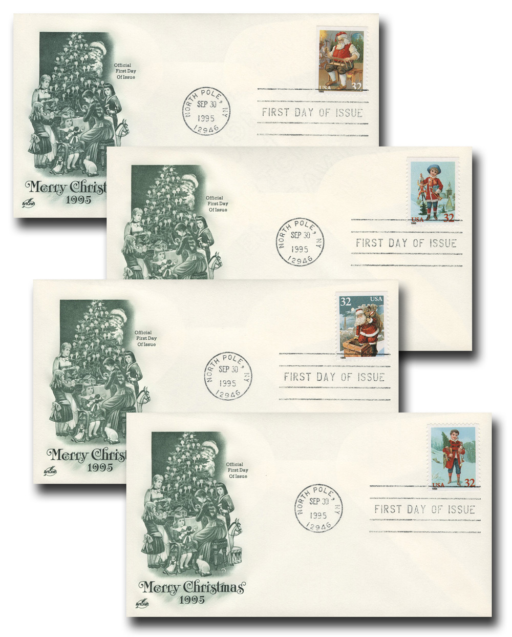319790 -- Classic First Day Cover Set -- First Day Cover