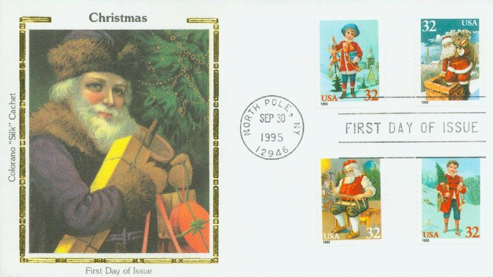 319795 -- Colorano Silk First Day Cover -- First Day Cover