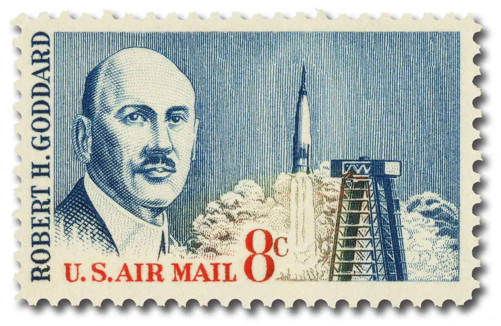 C69 - 1964 8c Robert H. Goddard - Mystic Stamp Company