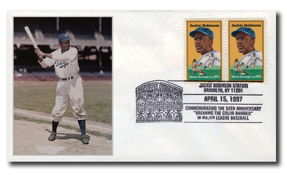 AC572 - 4/15/1997, USA, Jackie Robinson Station, Commemorating the