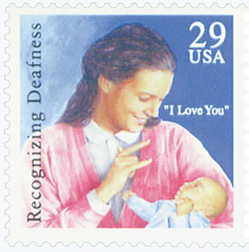 2783 - 1993 29c American Sign Language: Recognizing Deafness