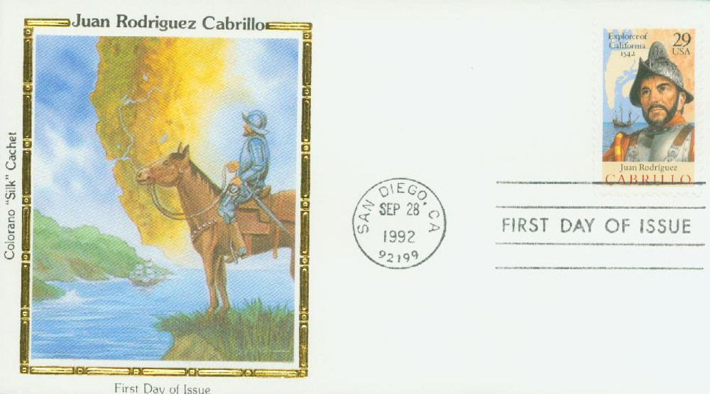 316137 -- Colorano Silk First Day Cover -- First Day Cover