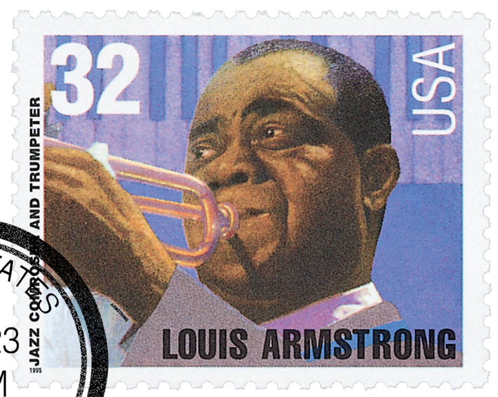 2982 - 1995 32c Jazz Musicians: Louis Armstrong - Mystic