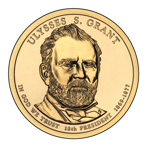 CNPRES18D - 2011 $1.00 President Ulysses Grant, D - Mystic Stamp