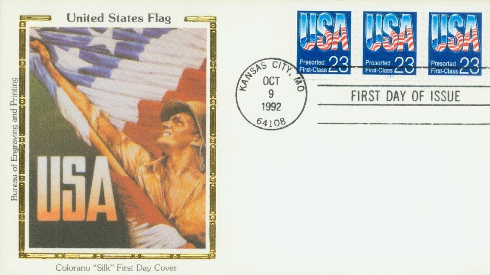 315244 -- Colorano Silk First Day Cover -- First Day Cover