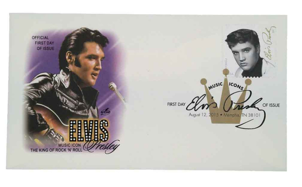 5009 - 2015 First-Class Forever Stamp - Music Icons: Elvis Presley