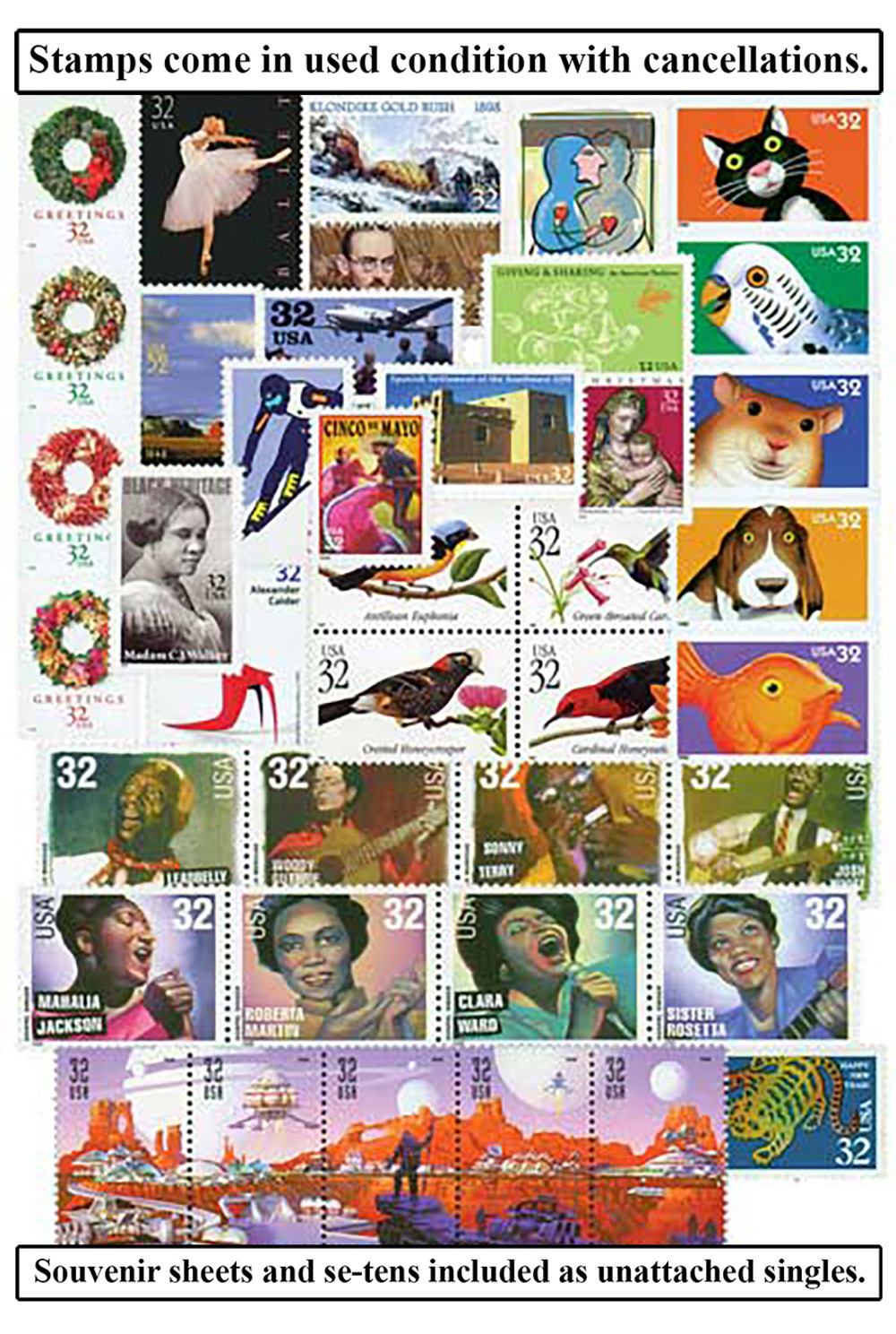 299816 -- Used Single Stamp(s) -- Used Stamp(s)