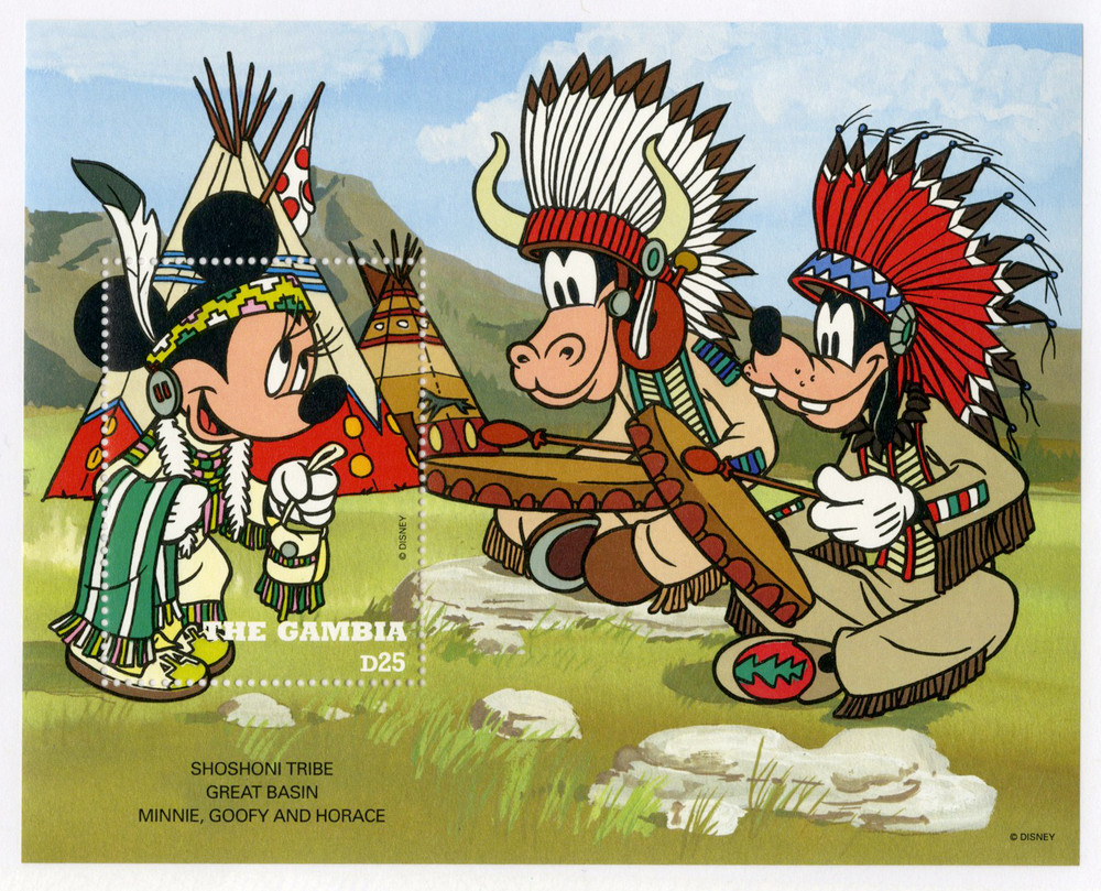 MDS286E - 1995 Disney Friends Play Cowboys and Indians, Mint