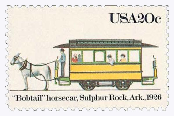 2061 - 1983 20c Street Cars: 