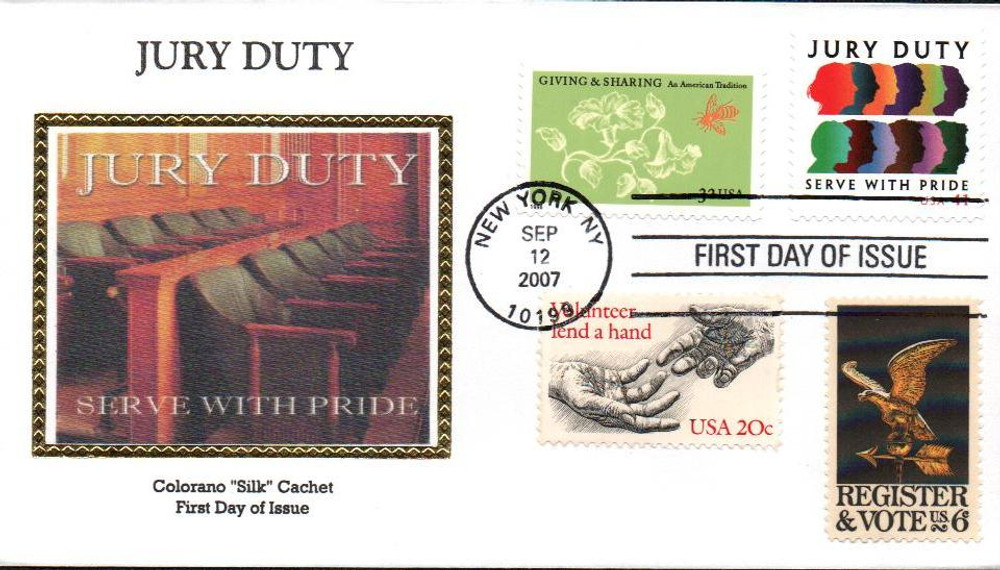 693509 -- Colorano Silk First Day Cover (Combination Cover) -- First Day Cover