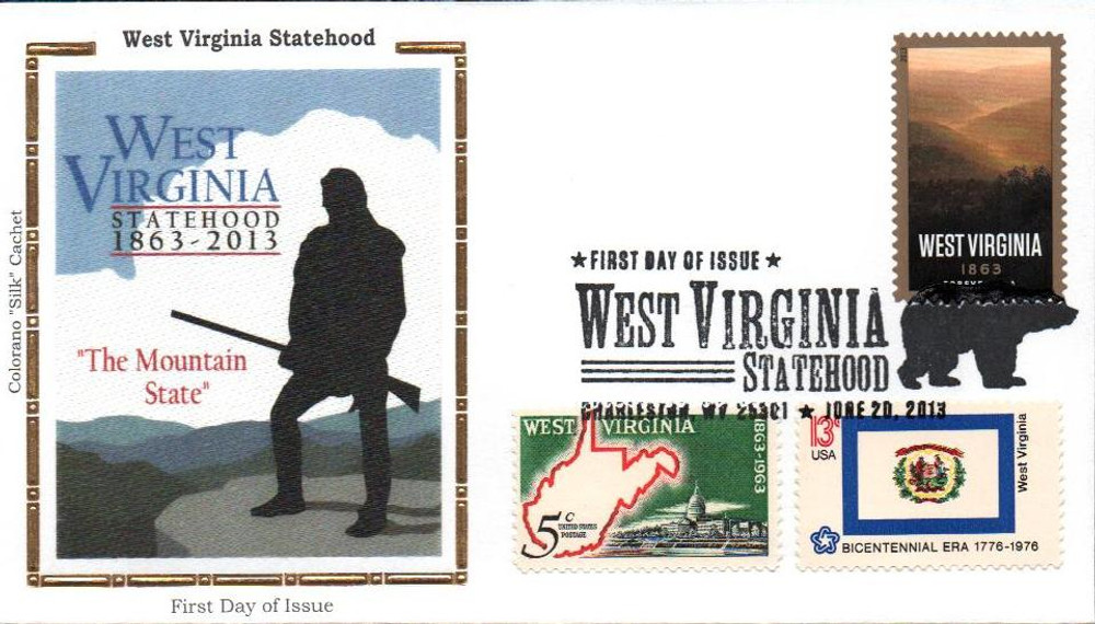 693592 -- Colorano Silk First Day Cover (Combination Cover) -- First Day Cover
