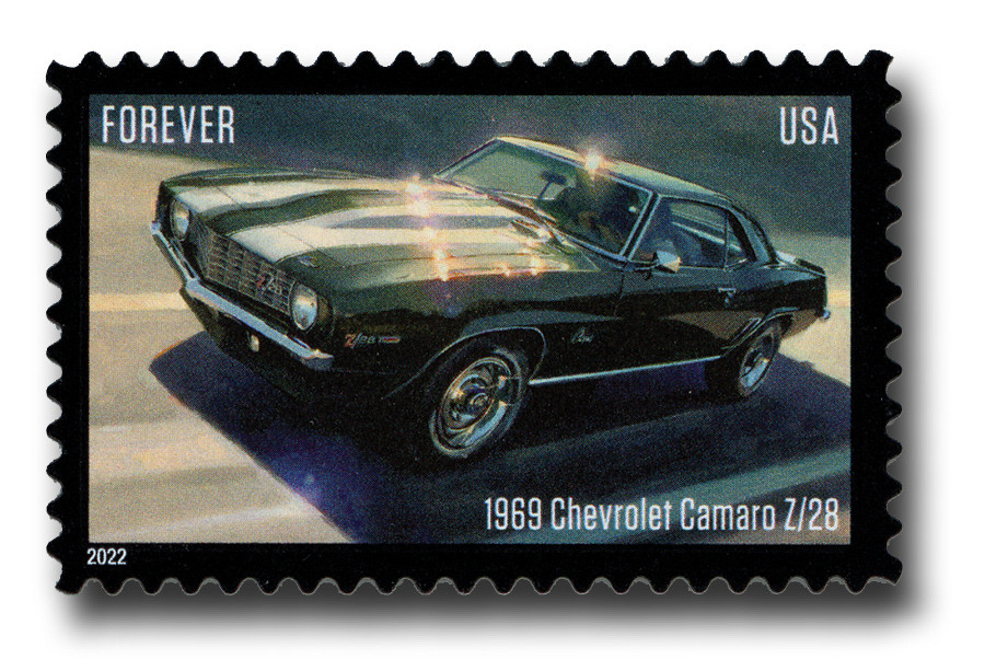 5717 - 2022 First-Class Forever Stamp - Pony Cars: 1969 Chevrolet