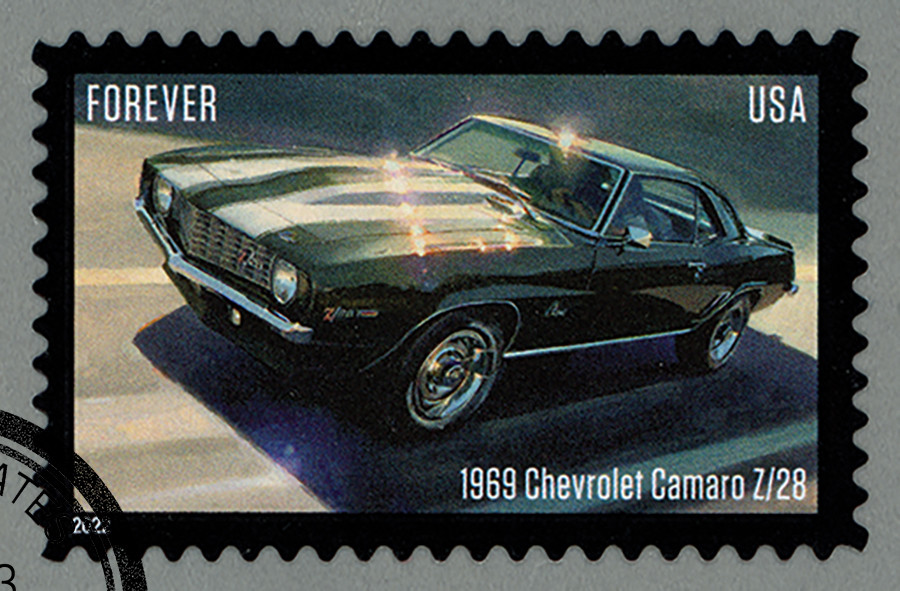 5717 - 2022 First-Class Forever Stamp - Pony Cars: 1969 Chevrolet