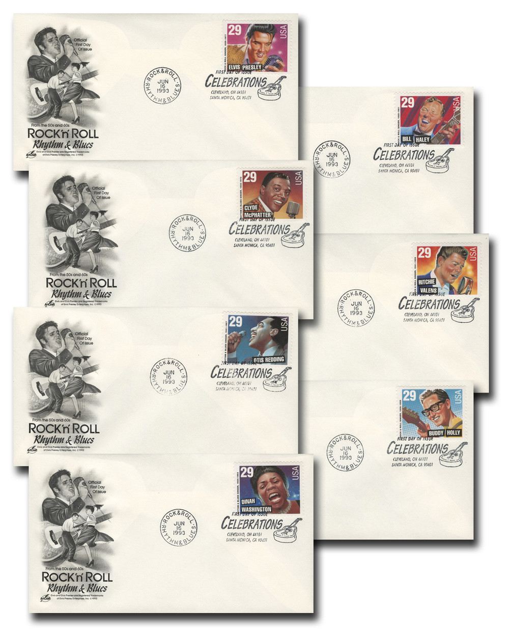 316328 -- Classic First Day Cover Set -- First Day Cover