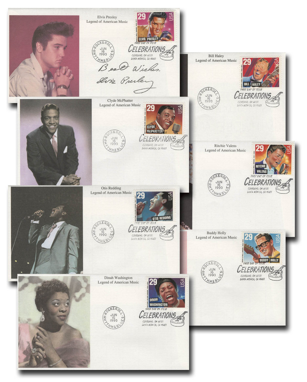 316332 -- Mystic First Day Cover Set -- First Day Cover