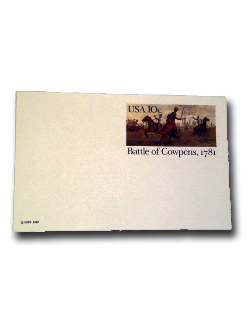UX87 - 1981 10c Battle of Cowpens, Postal Card - Mystic Stamp Company