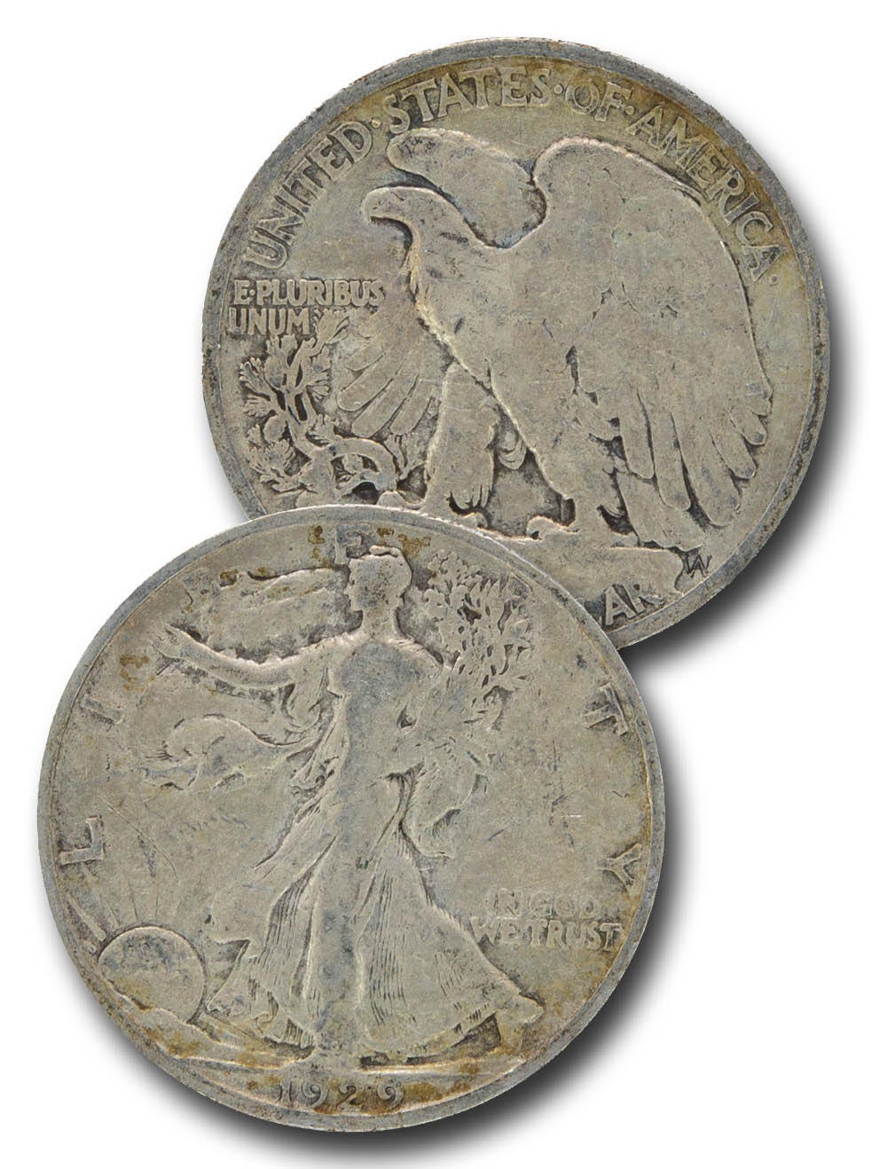 CH-929S - 1929-S Walking Liberty Half Dollar - Mystic Stamp