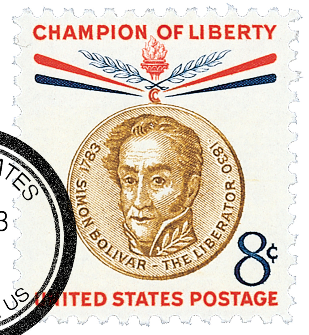 1111 - 1958 8c Champions of Liberty: Simon Bolivar - Mystic