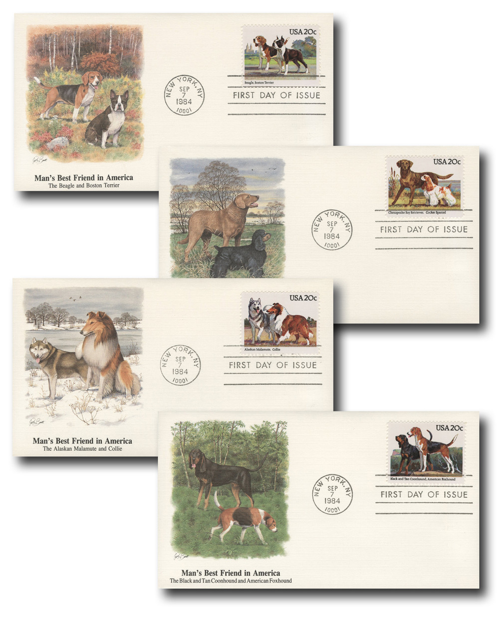 310084 -- Fleetwood First Day Cover Set -- First Day Cover