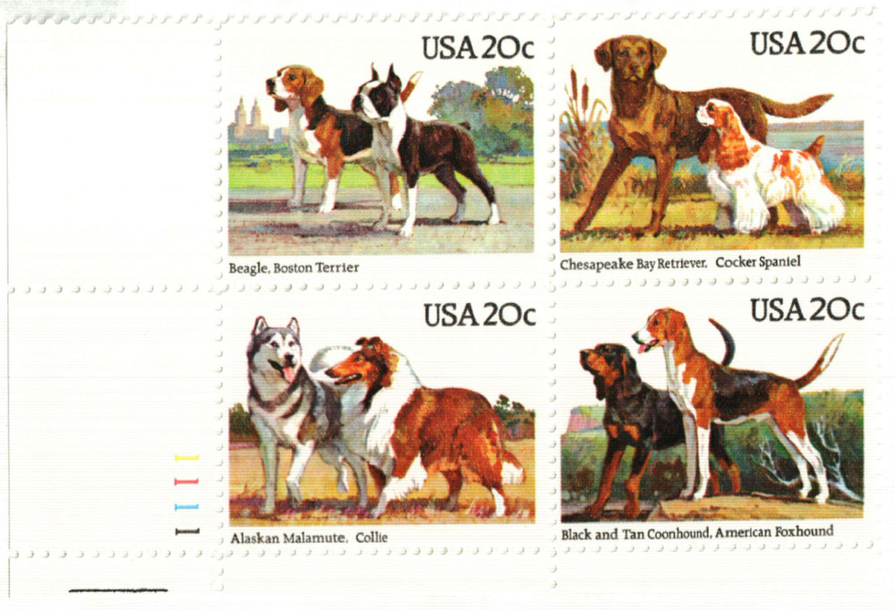 310088 -- Mint Plate Block -- Mint Stamp(s)