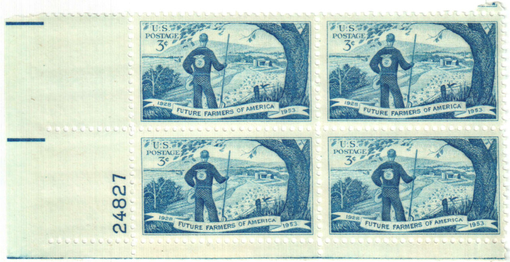 300149 -- Mint Plate Block -- Mint Stamp(s)