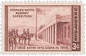 944 - 1946 3c Kearny Expedition into New Mexico - Mystic Stamp Company