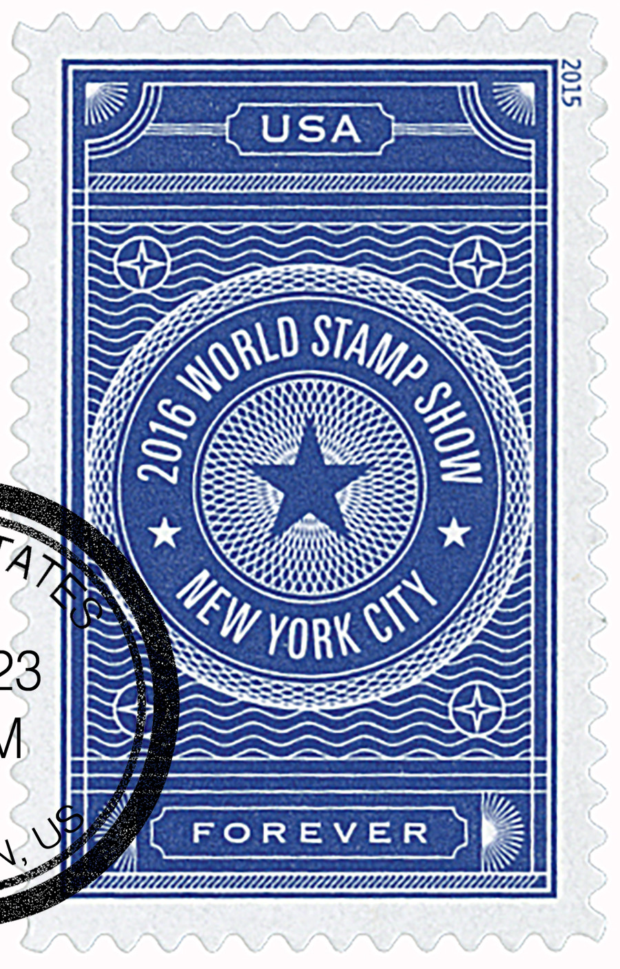 5011 - 2015 First-Class Forever Stamp - 2016 World Stamp Show, New