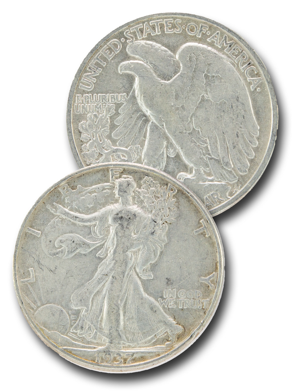 CH-937 - 1937 Walking Liberty Half Dollar - Mystic Stamp Company