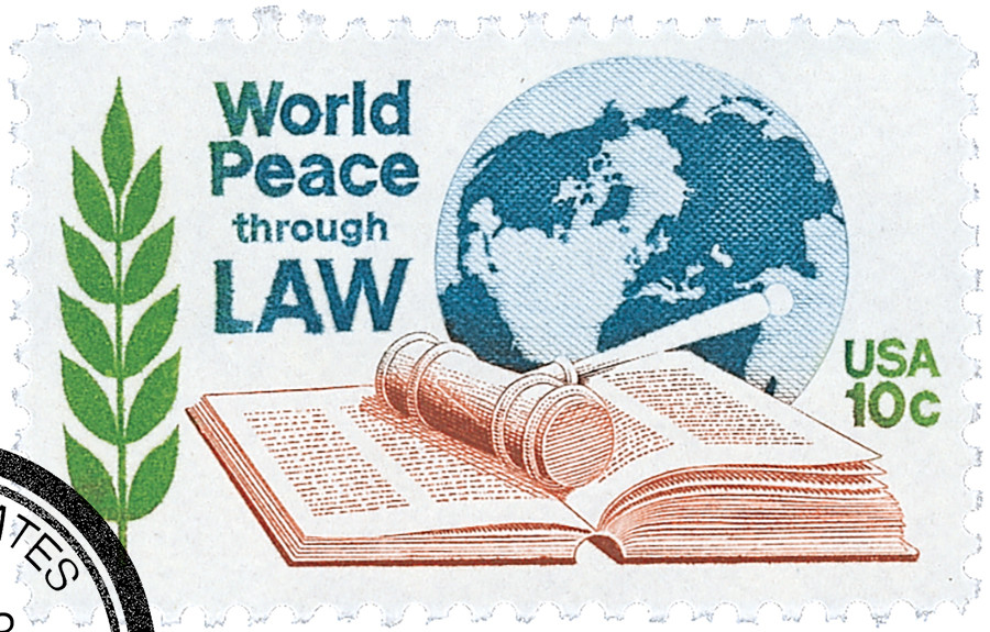 1576 - 1975 10c World Peace through Law - Mystic Stamp Company
