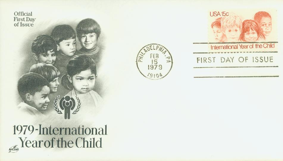 1772 - 1979 15c International Year of the Child - Mystic Stamp Company