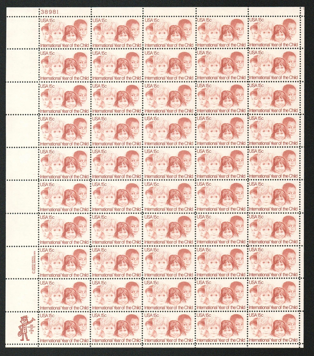 1772 - 1979 15c International Year of the Child - Mystic Stamp Company