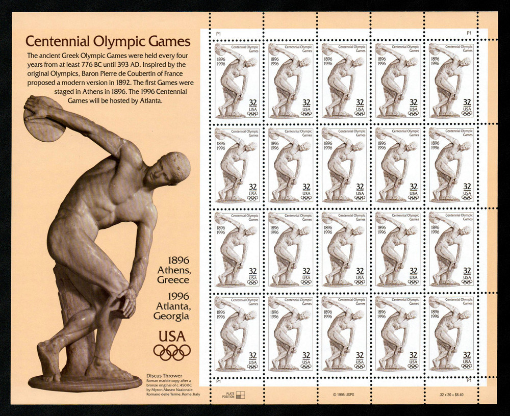 320595 -- Used Sheet -- Used Stamp(s)