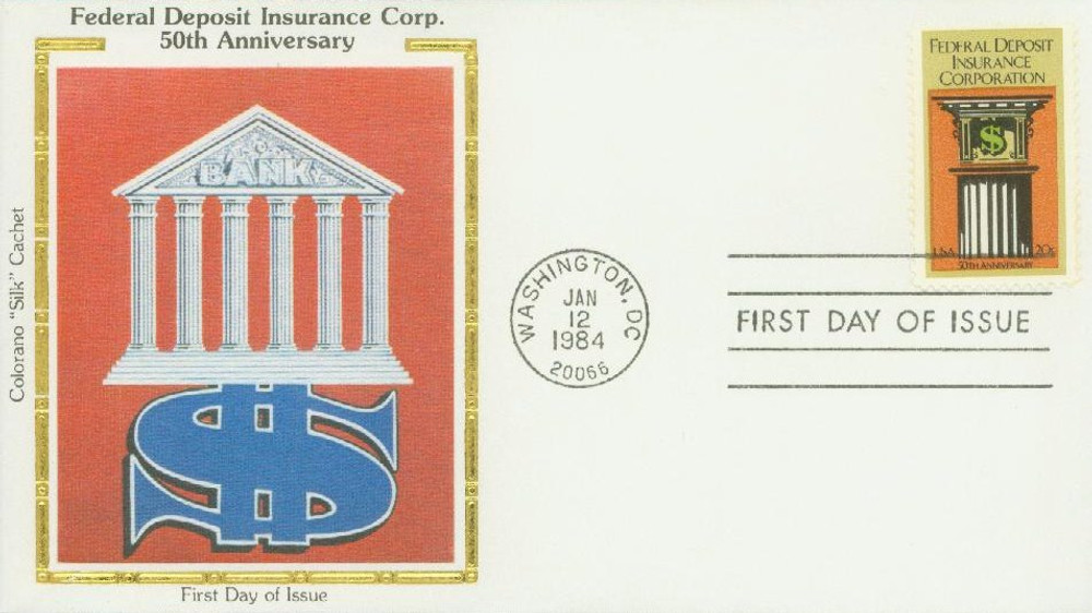 309813 -- Colorano Silk First Day Cover -- First Day Cover